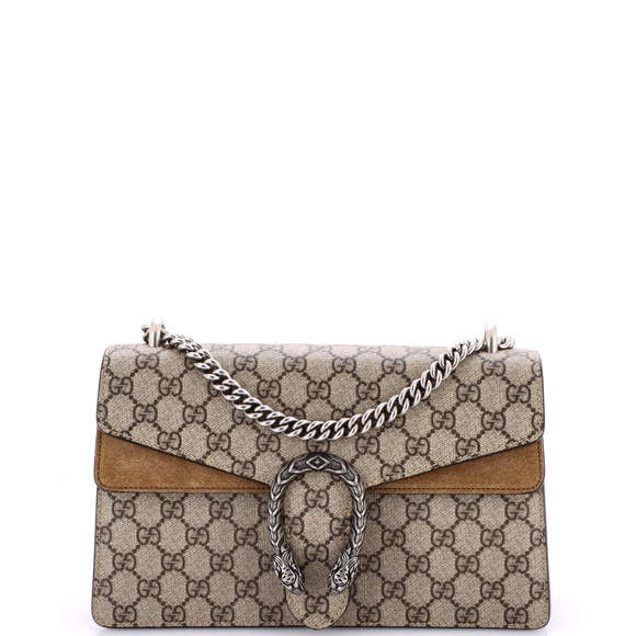 Gucci Small Dionysus Bag GG Coated Canvas - Picture 1 of 5